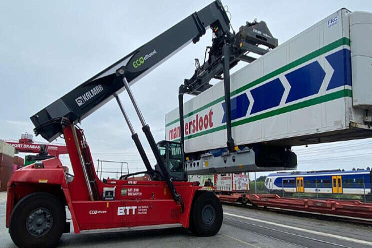 Succesvolle test met transport planten per trein